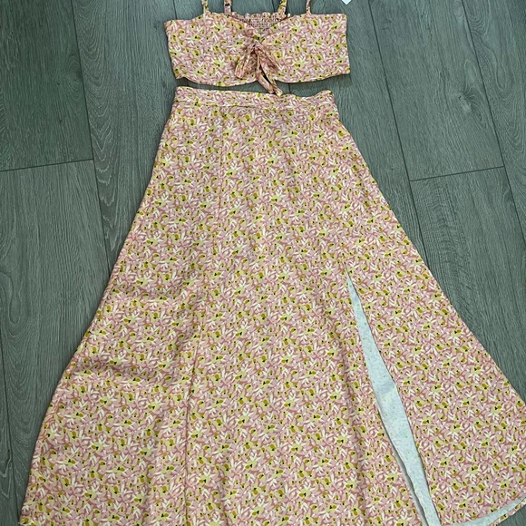 Revolve resa laguna print two piece set - Picture 2 of 3